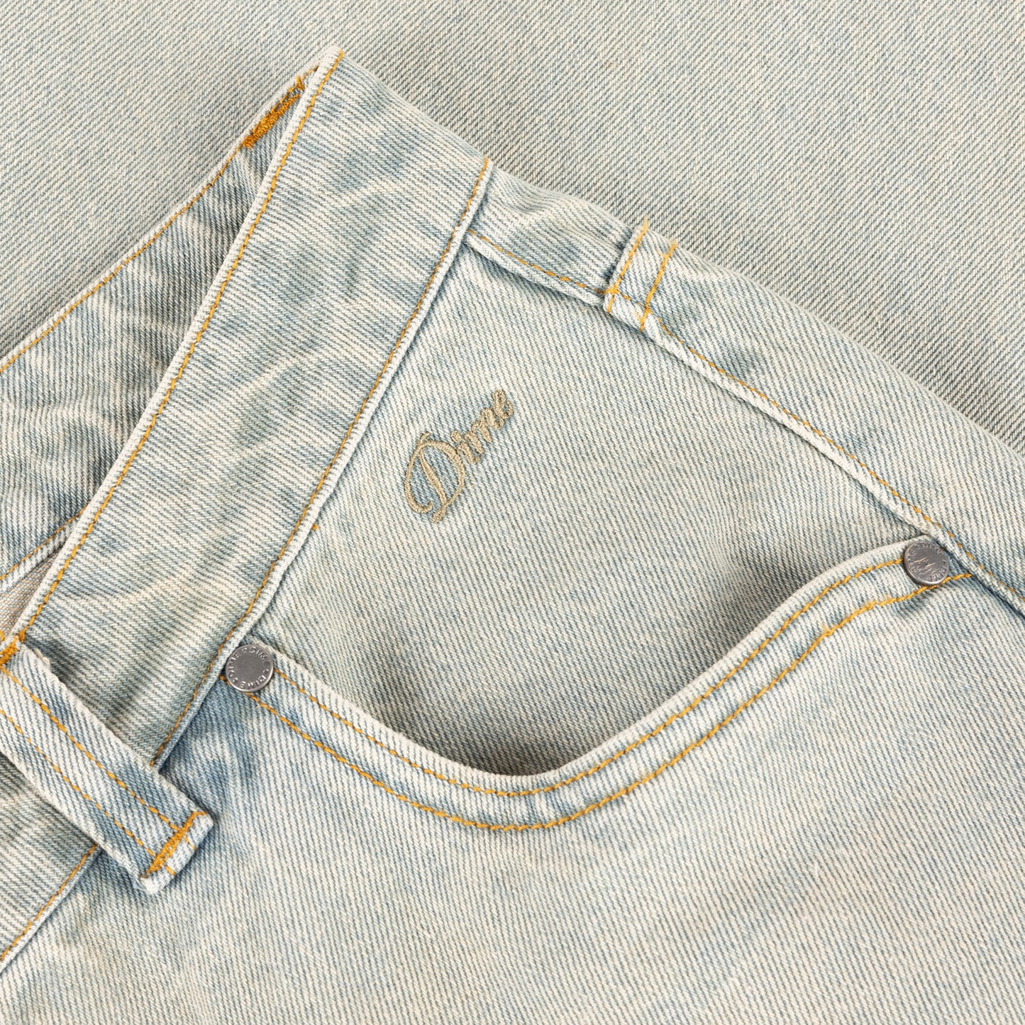 Dime Relaxed Denim Pants - Sandblasted Sky Blue