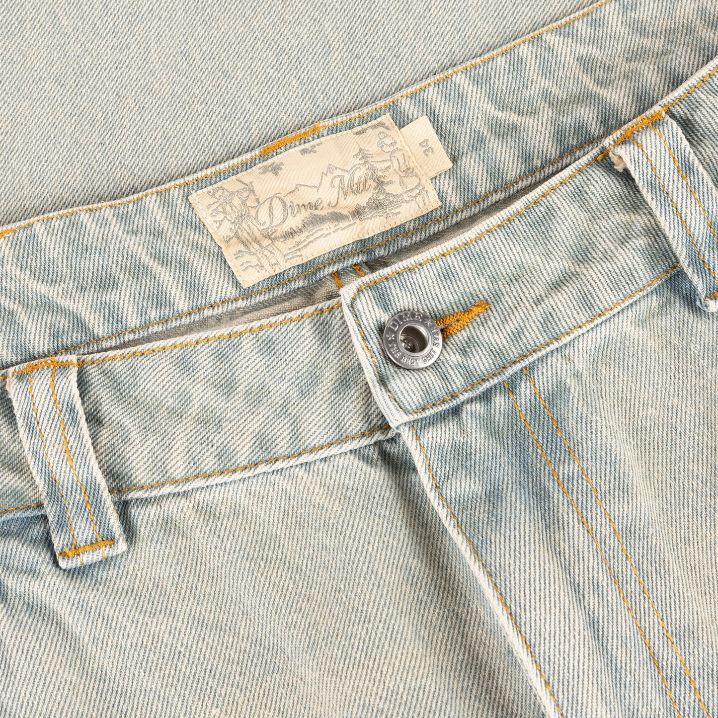 Dime Relaxed Denim Pants - Sandblasted Sky Blue