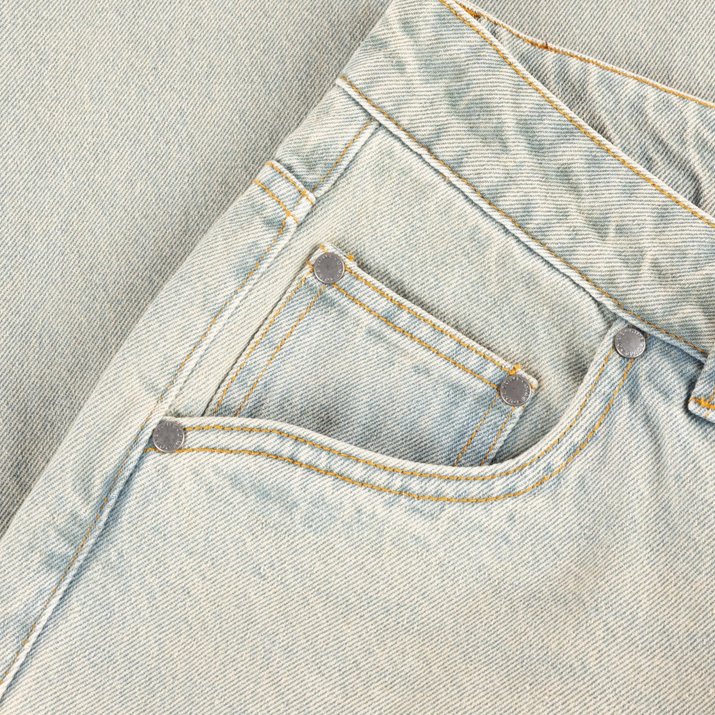 Dime Relaxed Denim Pants - Sandblasted Sky Blue