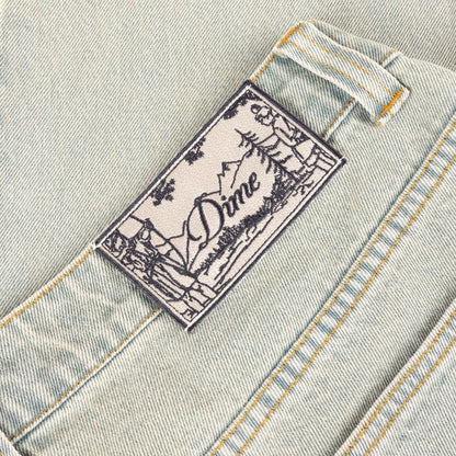 Dime Relaxed Denim Pants - Sandblasted Sky Blue