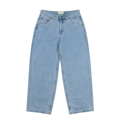 Dime Baggy Denim Pants - Premium Blue Washed