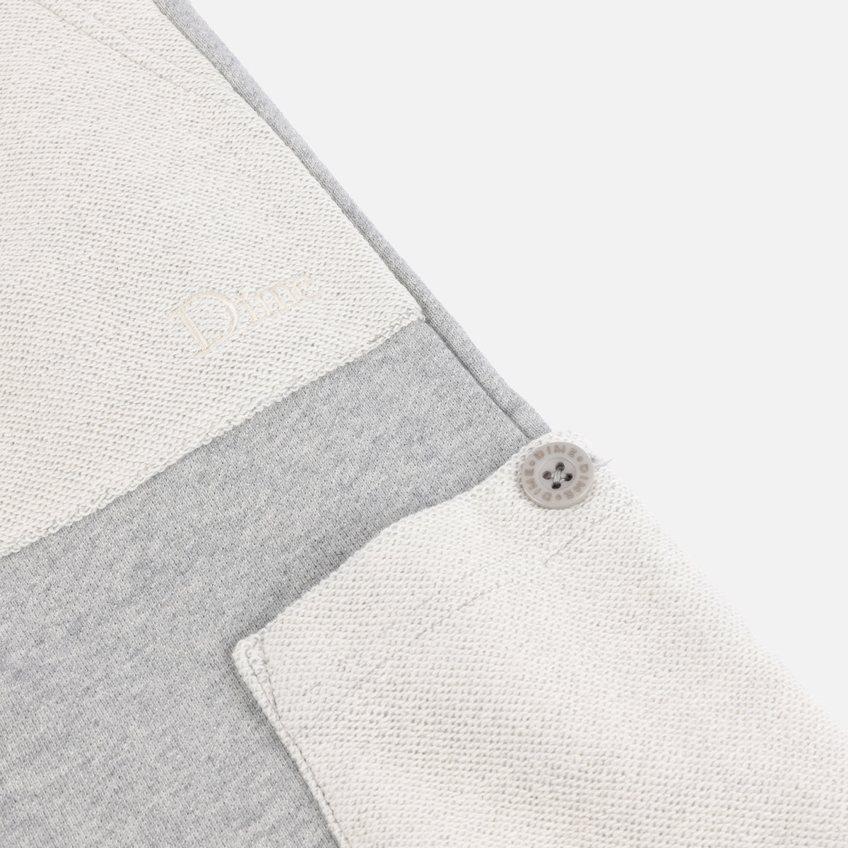 Dime Reversed Terry Cargo Sweatpants - Ash