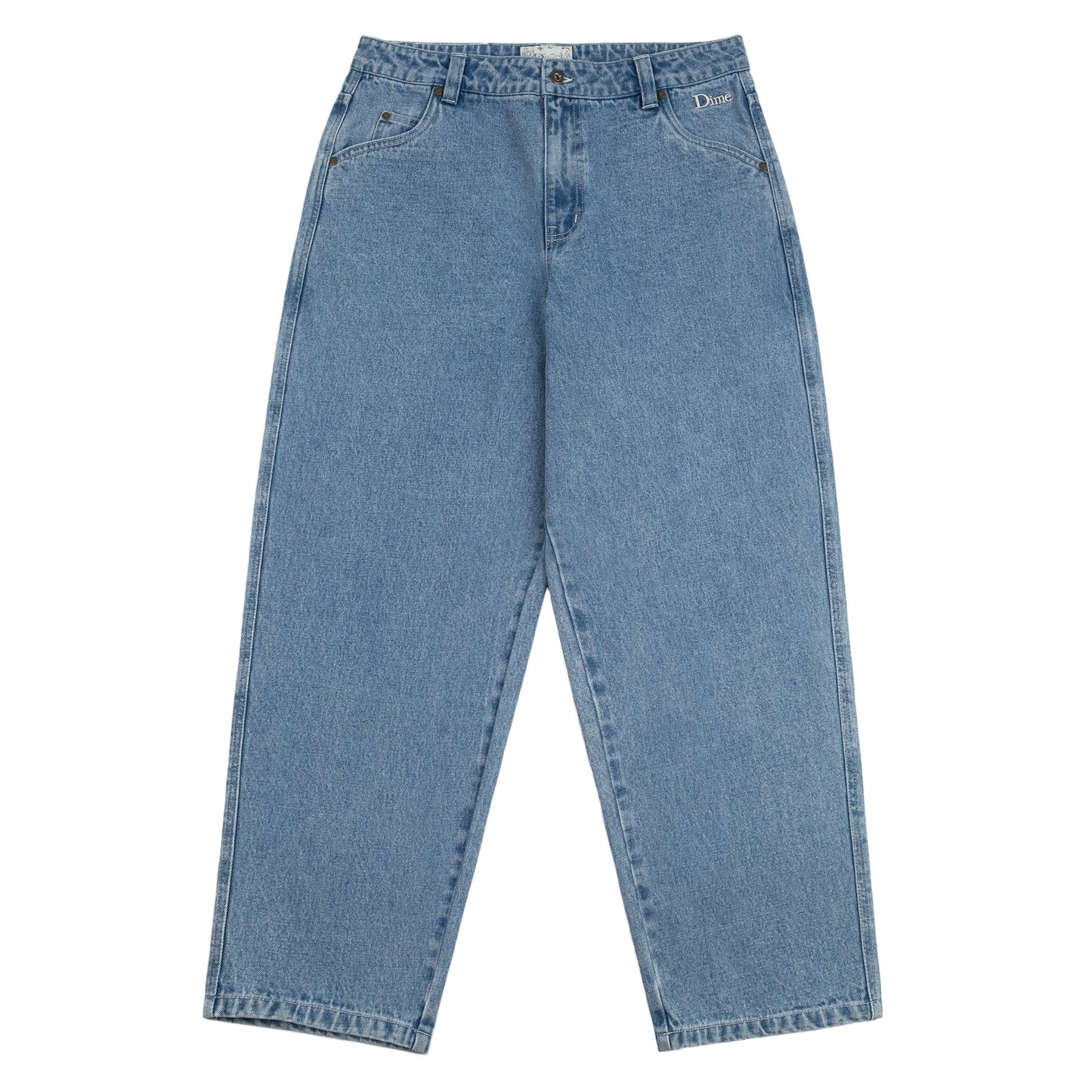 Dime Classic Baggy Denim Pants - Blue Washed