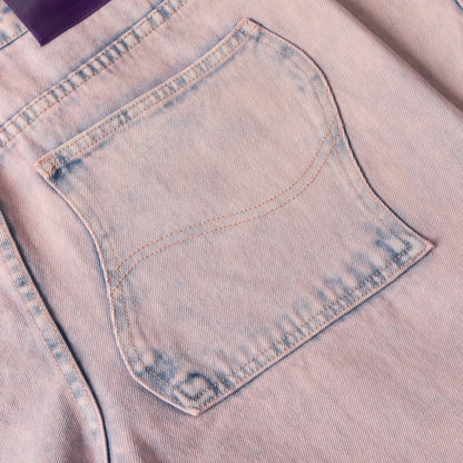 Dime Classic Baggy Denim Pants - Overdyed Pink