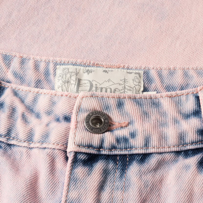 Dime Classic Baggy Denim Pants - Overdyed Pink