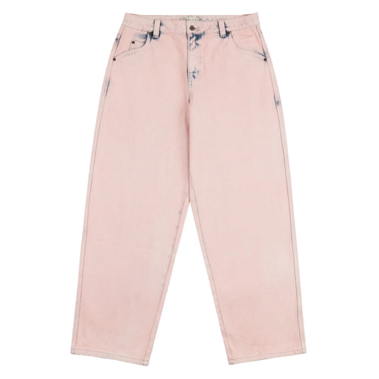 Dime Classic Baggy Denim Pants - Overdyed Pink