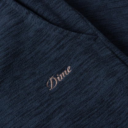 Dime Baggy Polar Fleece Pants - Heather Navy