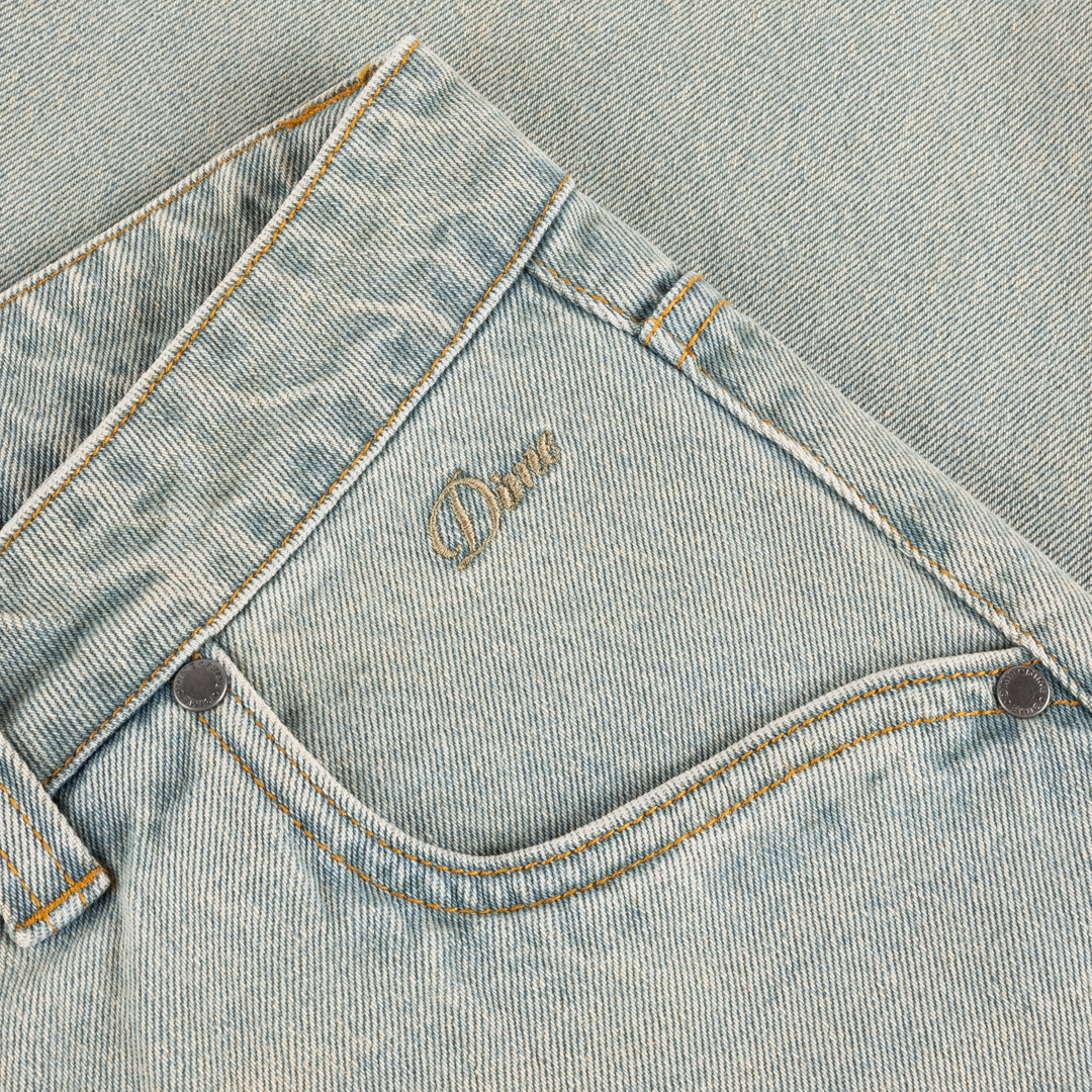 Dime Baggy Denim Pants - Sandblasted Sky Blue
