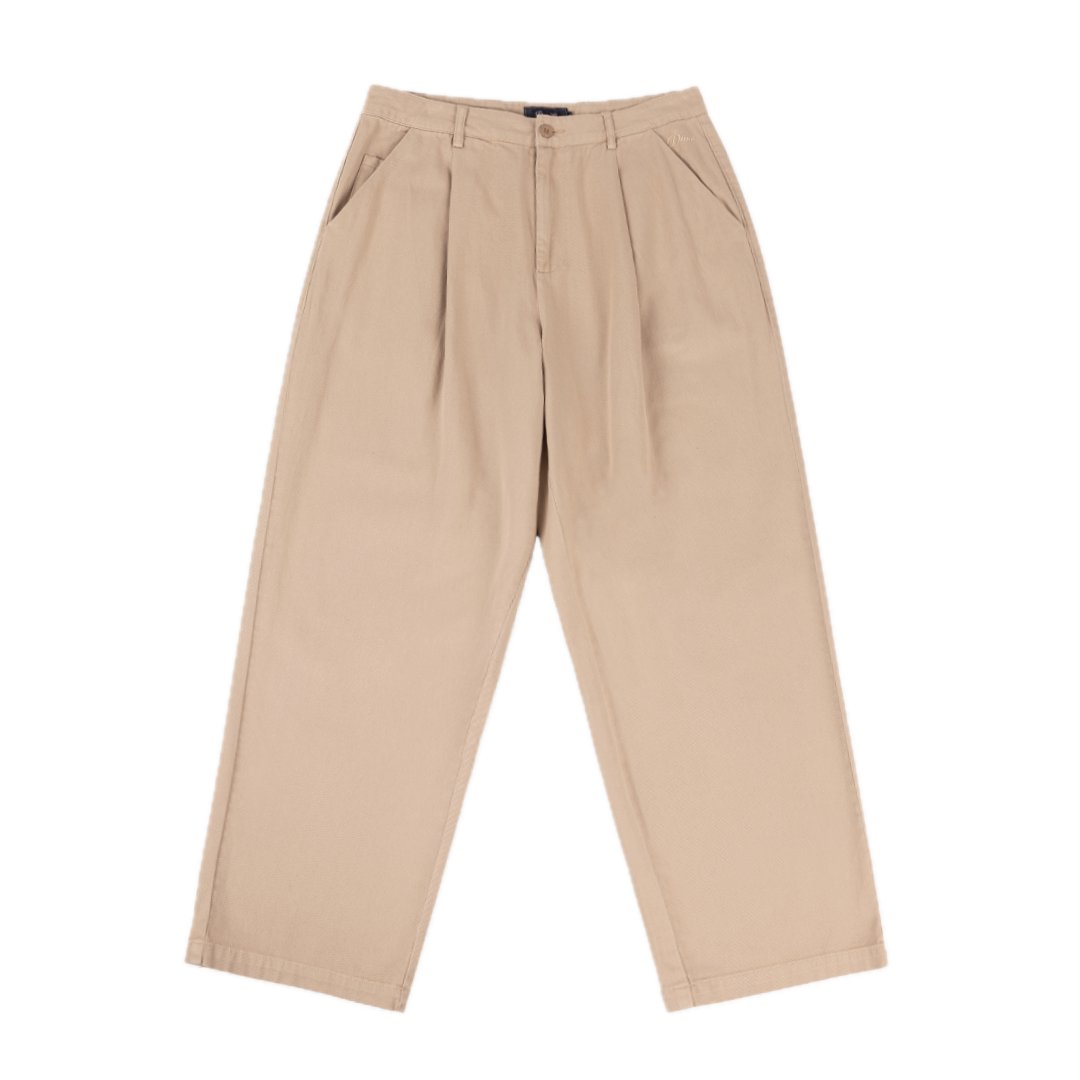 Dime Baggy Chino Pants - Light Khaki