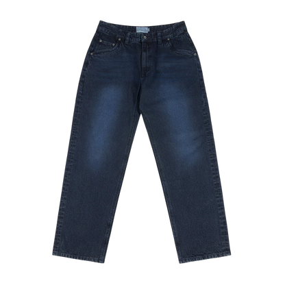 Dime Relaxed Denim Pants - Sandblasted True Blue