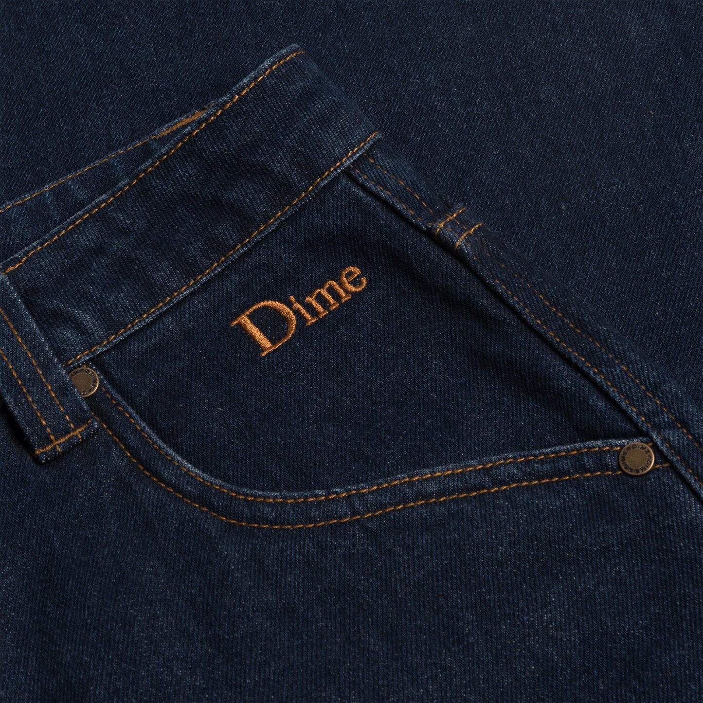 Dime Classic Baggy Denim Pants - Indigo