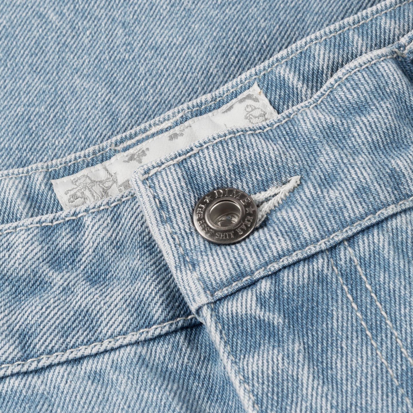 Dime Classic Baggy Denim Pants - Vintage Blue