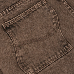 Dime Classic Relaxed Denim Pants - Faded Brown