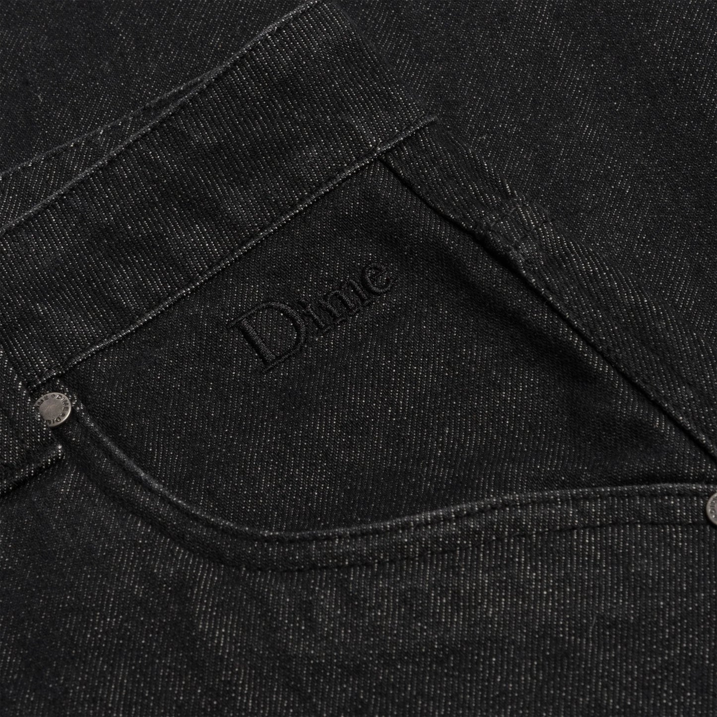 Dime Classic Baggy Denim Pants - Black Washed