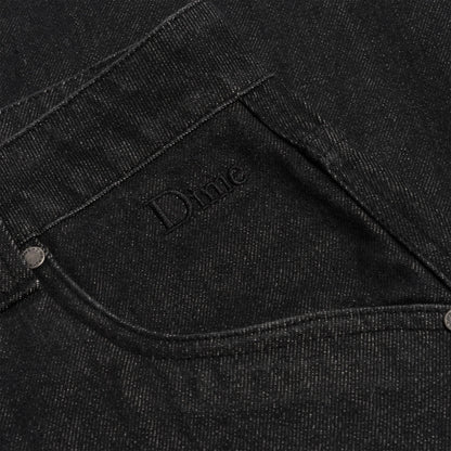 Dime Classic Baggy Denim Pants - Black Washed