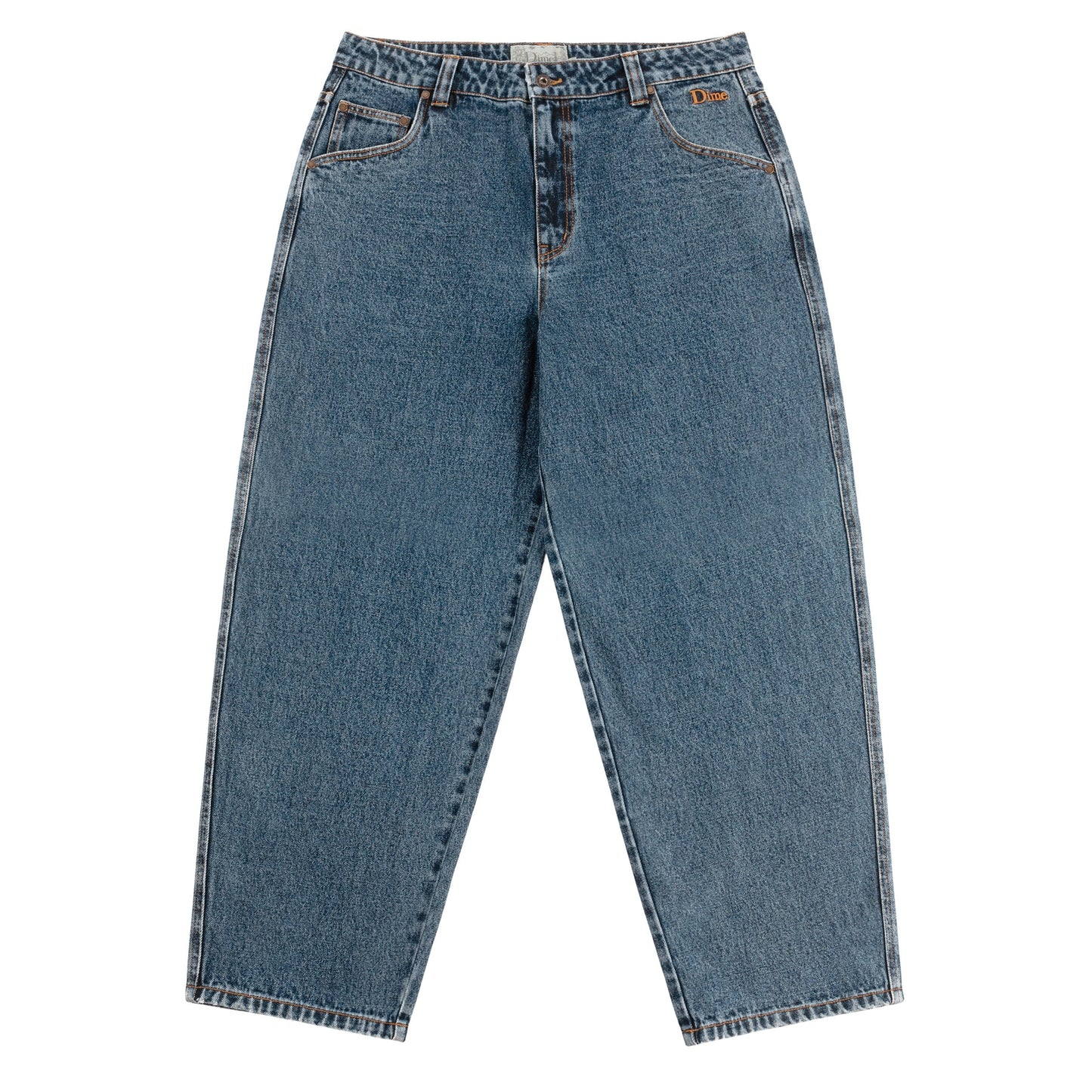 Dime Classic Baggy Denim Pants - Stone Washed