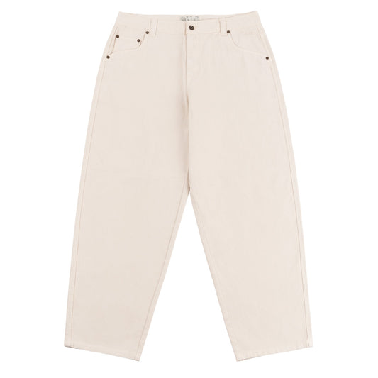 Dime Classic Baggy Denim Pants - Warm White