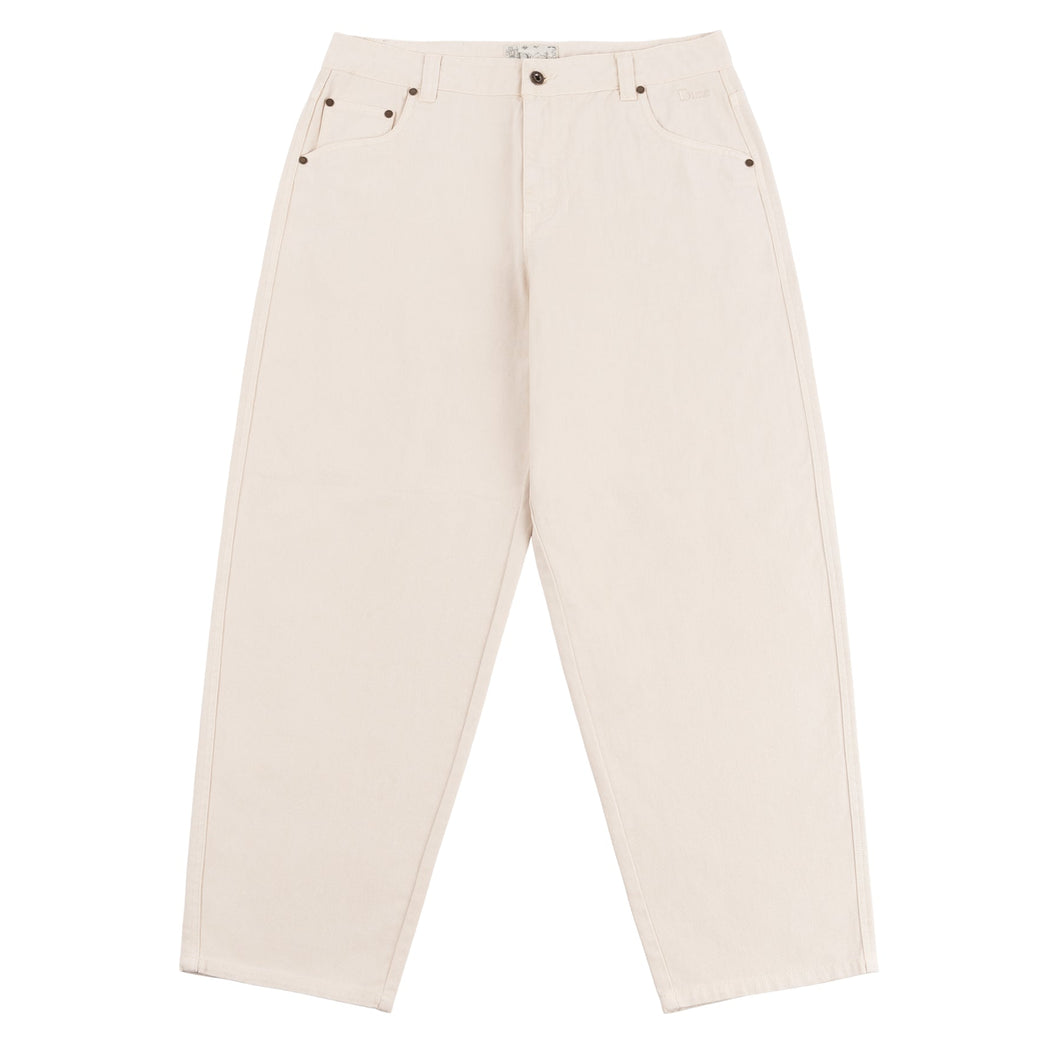 Dime Classic Baggy Denim Pants - Warm White