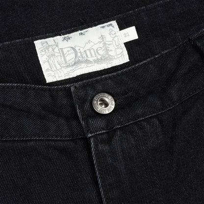 Dime Classic Relaxed Denim Pants - Black