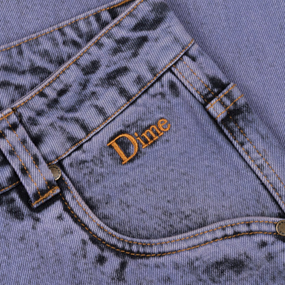 Dime Classic Relaxed Denim Pants - Stone Purple