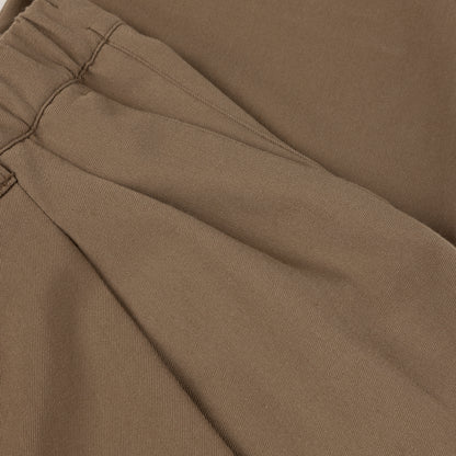 Dime Pleated Twill Pants - Camel