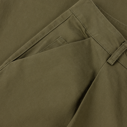 Dime Baggy Chino Pants - Forest Green