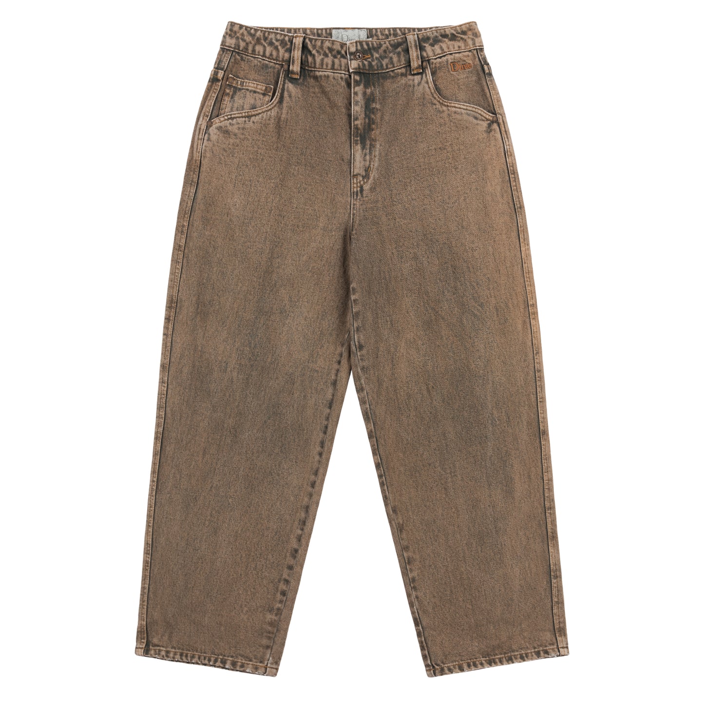 Dime Classic Baggy Denim Pants - Overdyed Brown