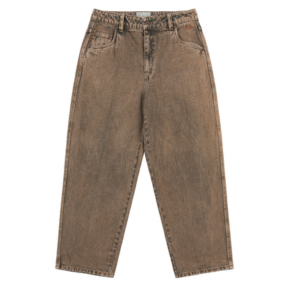 Dime Classic Baggy Denim Pants - Overdyed Brown