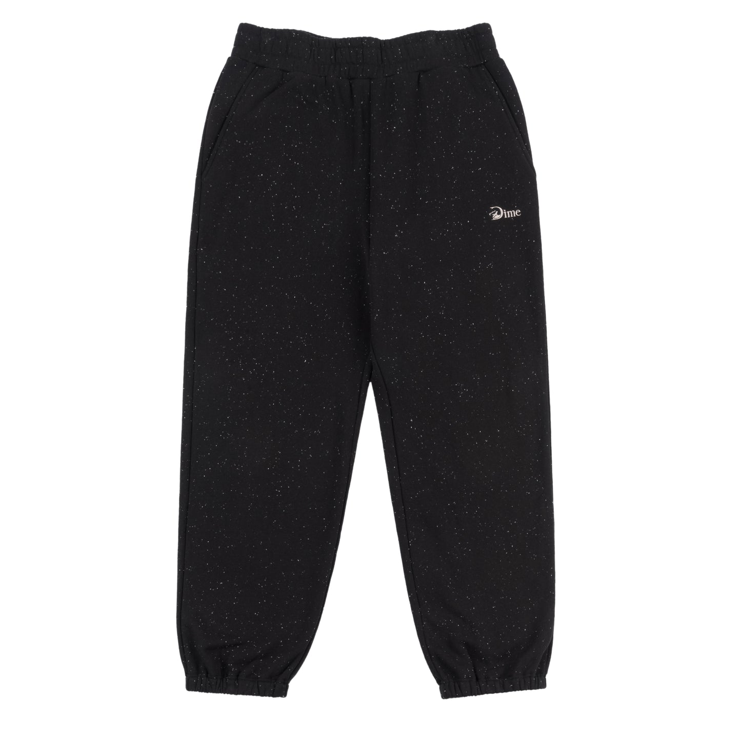 Dime X Classic Grip Sweatpants - Black Speckled