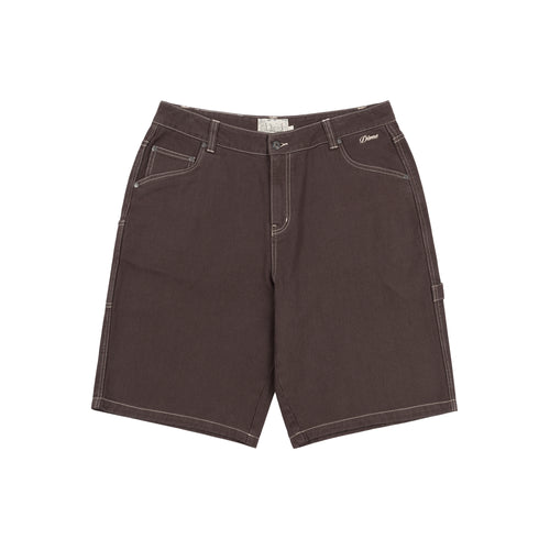 Dime Classic Denim Shorts - Brown Washed