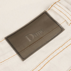 Dime Classic Denim Shorts - Warm White