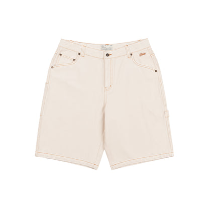 Dime Classic Denim Shorts - Warm White