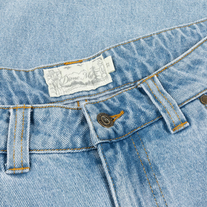 Dime Classic Baggy Denim Pants - Blue Washed