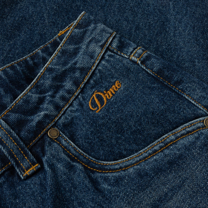Dime Classic Relaxed Denim Pants - Faded Indigo