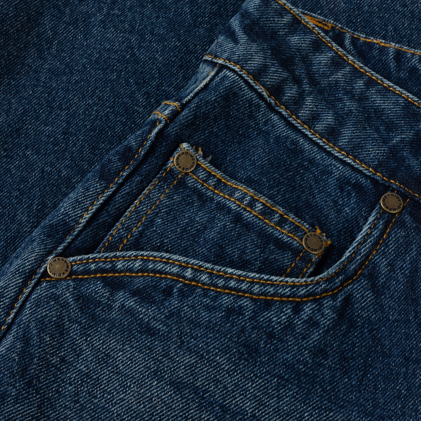 Dime Classic Relaxed Denim Pants - Faded Indigo