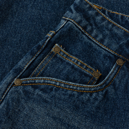 Dime Classic Relaxed Denim Pants - Faded Indigo