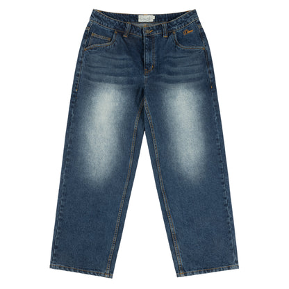 Dime Classic Relaxed Denim Pants - Faded Indigo
