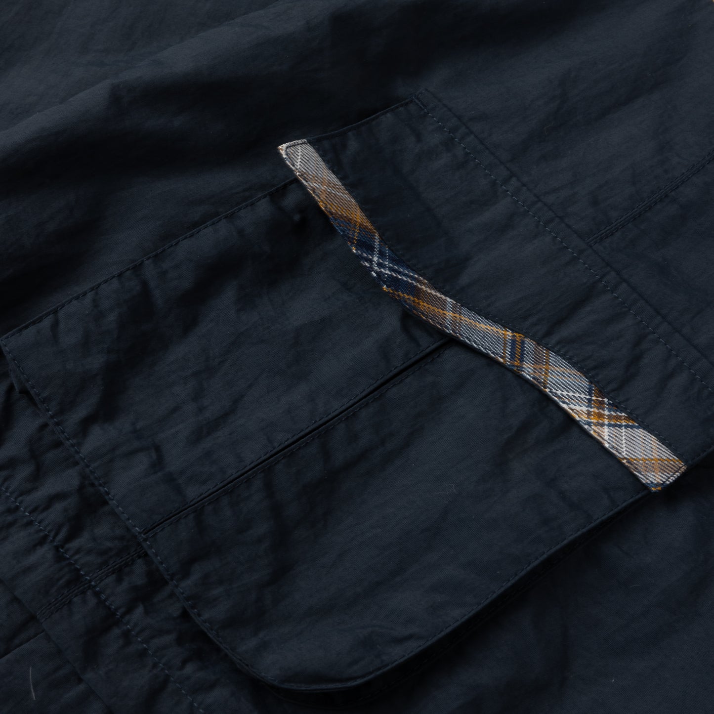 Dime Women's Tech Skirt - Plaid Navy