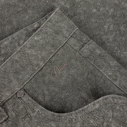 Dime Baggy Denim Pants - Electric Charcoal