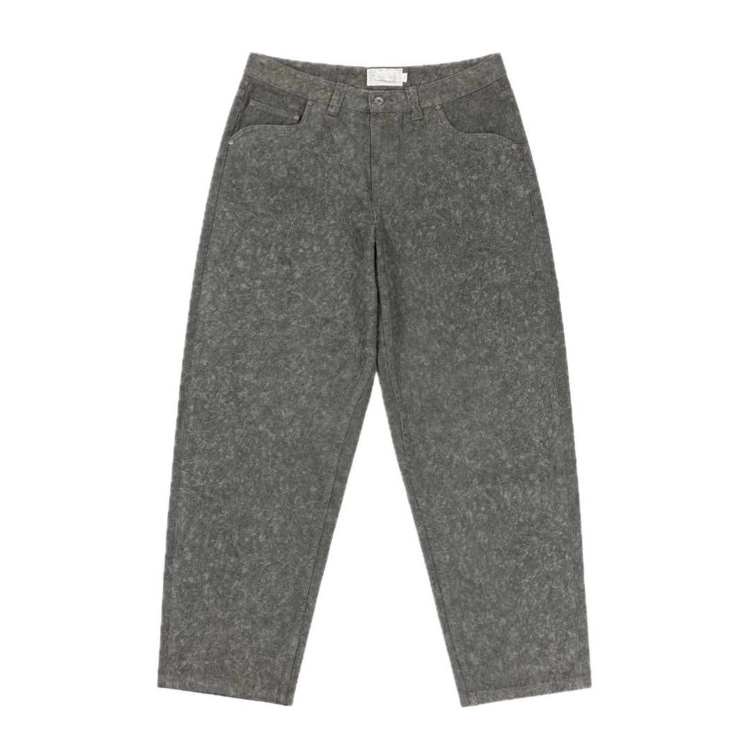 Dime Baggy Denim Pants - Electric Charcoal