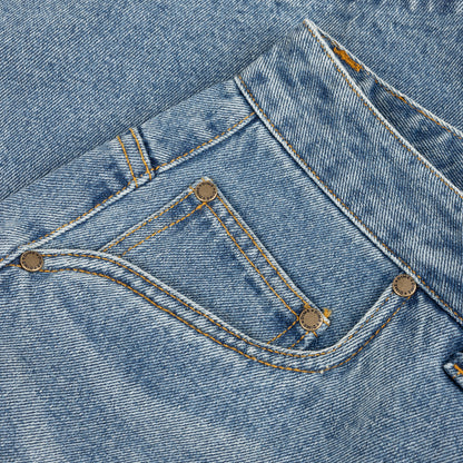 Dime Baggy Denim Pants - Sandblasted Indigo