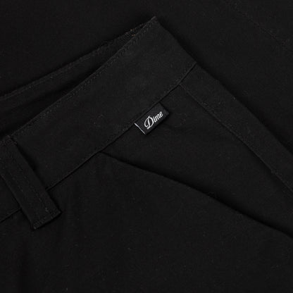 Dime Baggy Chino Pants - Black