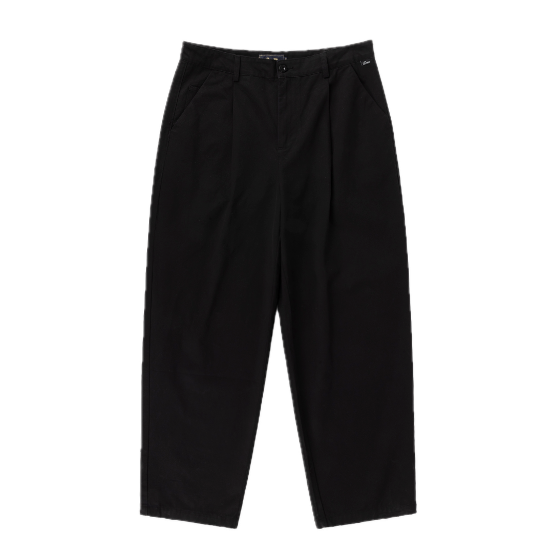 Dime Baggy Chino Pants - Black