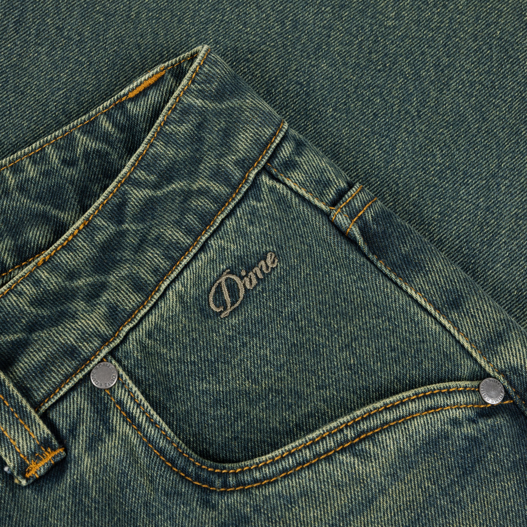 Dime Relaxed Denim Pants - Sandblasted Pine