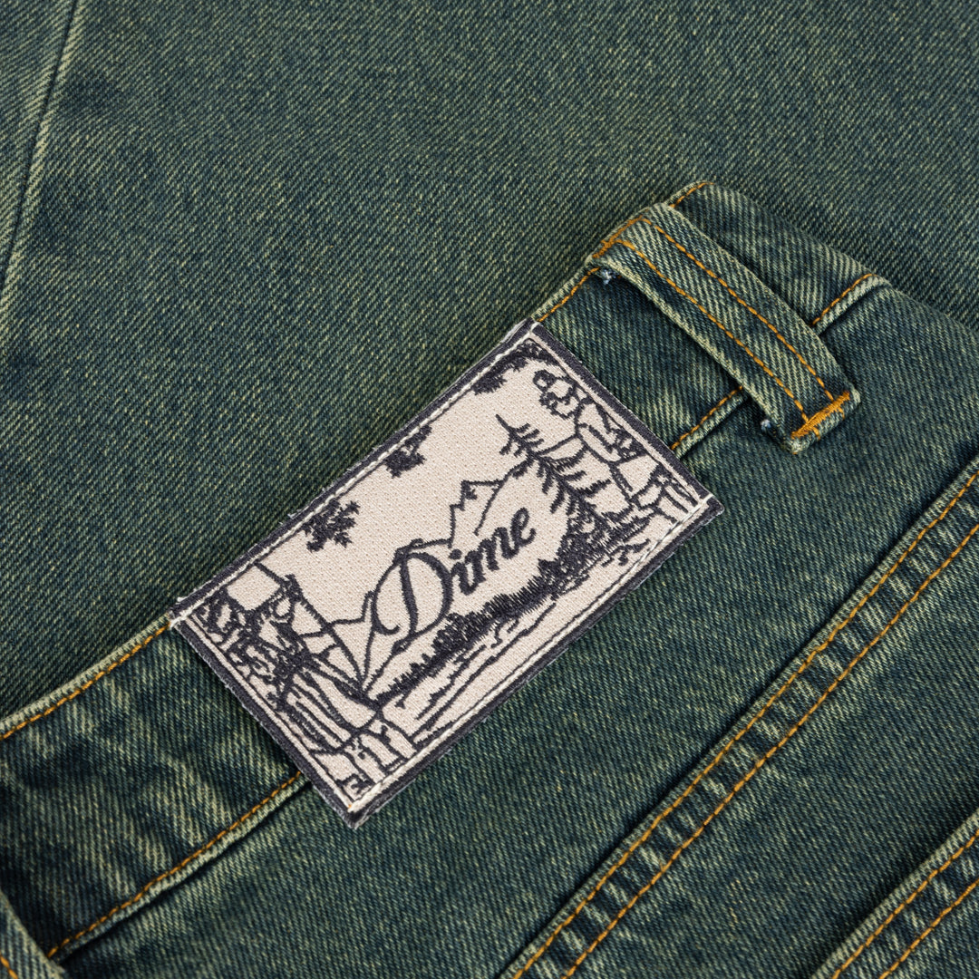Dime Relaxed Denim Pants - Sandblasted Pine
