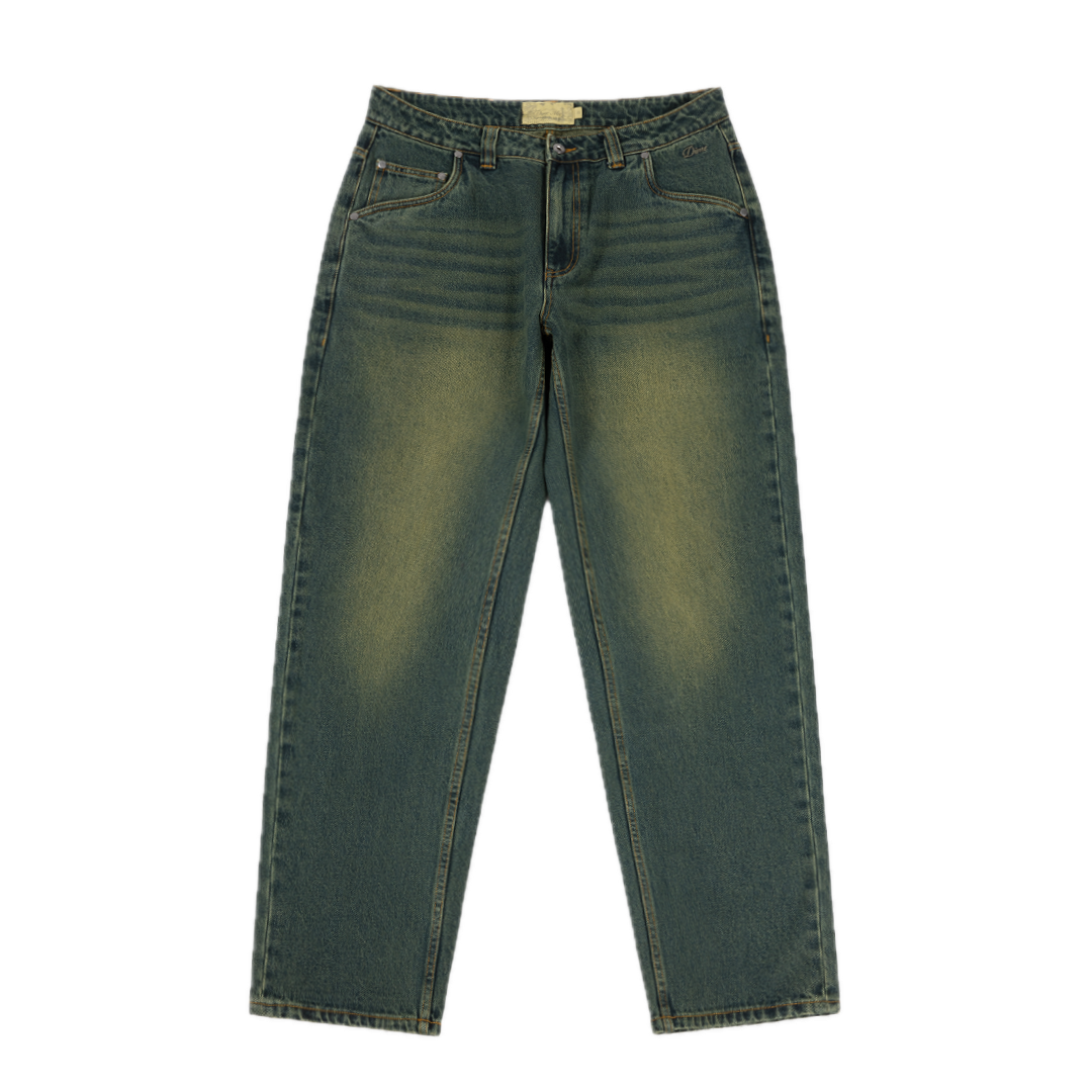 Dime Relaxed Denim Pants - Sandblasted Pine