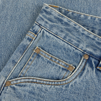 Dime Straight Denim Pants - Sandblasted Indigo