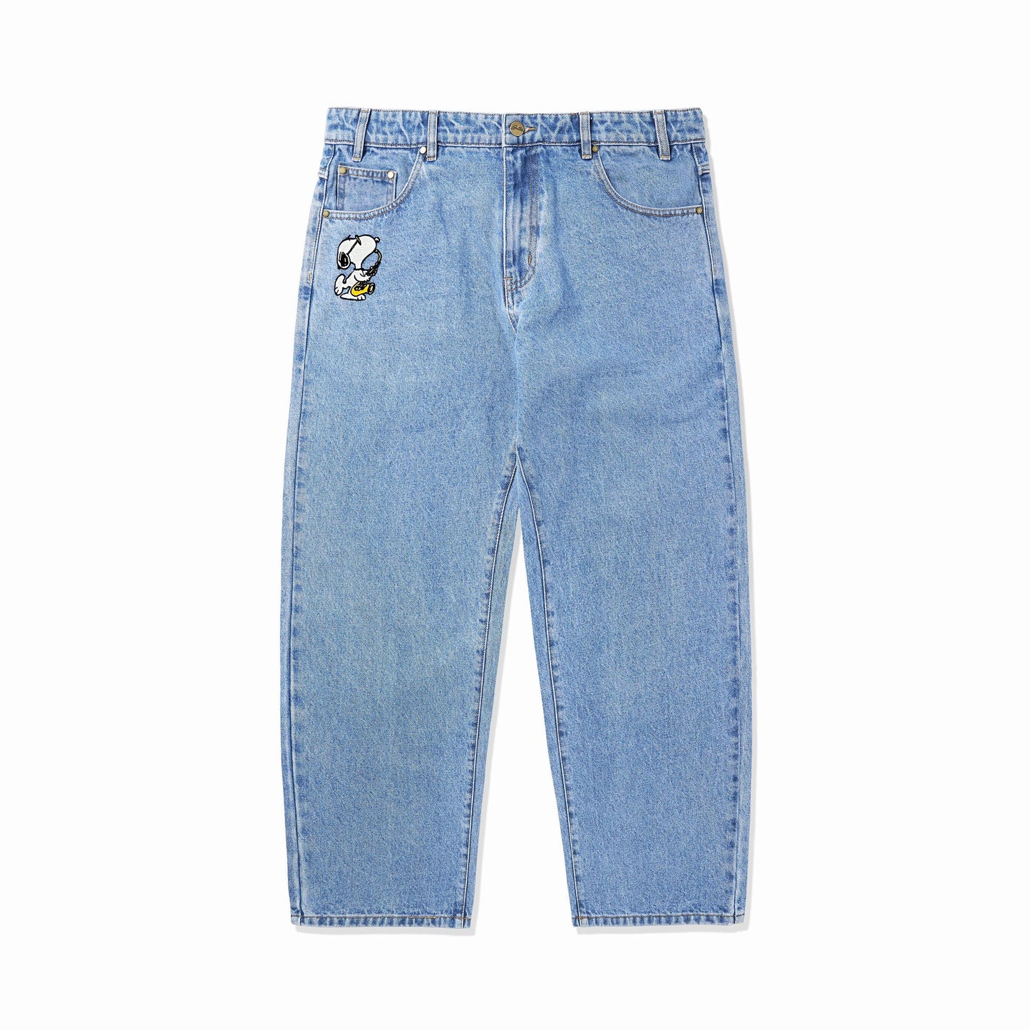 Butter Goods x Peanuts Jazz Denim Jeans - Washed Indigo