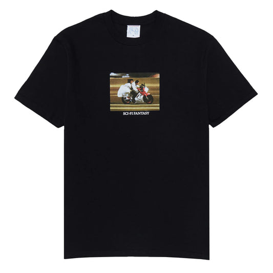Sci-Fi Fantasy A Moment Of Romance Tee - Black