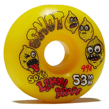 Snot Sox Lemon Drops Conical Wheels - 99a 53mm